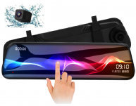 Kamera cofania rejestrator toru jazdy HD Lusterko 9.66 cali 32GB - 4
