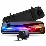 Kamera cofania rejestrator toru jazdy HD Lusterko 9.66 cali 32GB - 2