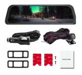 Kamera cofania rejestrator toru jazdy HD Lusterko 9.66 cali 32GB - 3