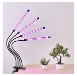 Lampa LED DO UPRAWY ROŚLIN 4 GŁOWICE 40W Z PILOTEM GROW - 3