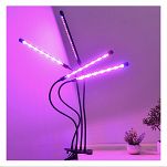 Lampa LED DO UPRAWY ROŚLIN 4 GŁOWICE 40W Z PILOTEM GROW - 4