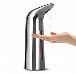 BEZDOTYKOWY automatyczny dozownik do mydła srebrny 400 ml - 2