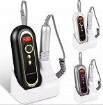 FREZARKA do paznokci BEZPRZEWODOWA 40W +FREZY LCD CZARNA - 2